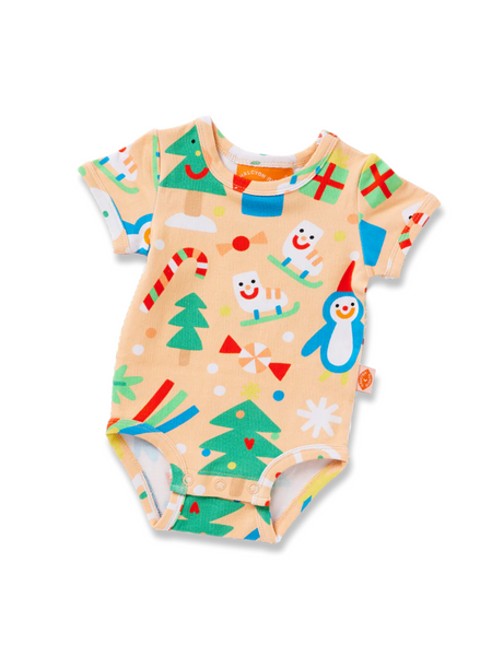 Twinkle Town Short Sleeve Bodysuit