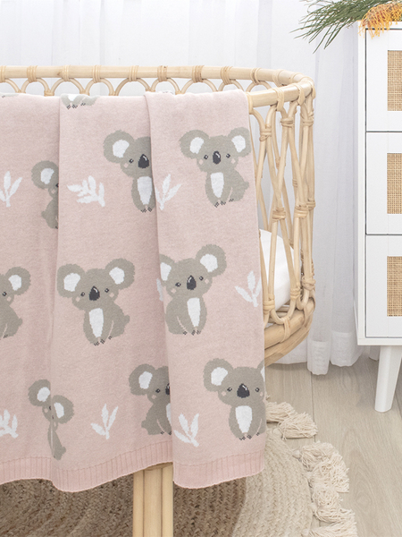 Koala Blanket Blush