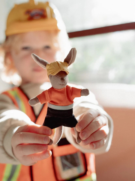 The Tradie Kangaroo Doll