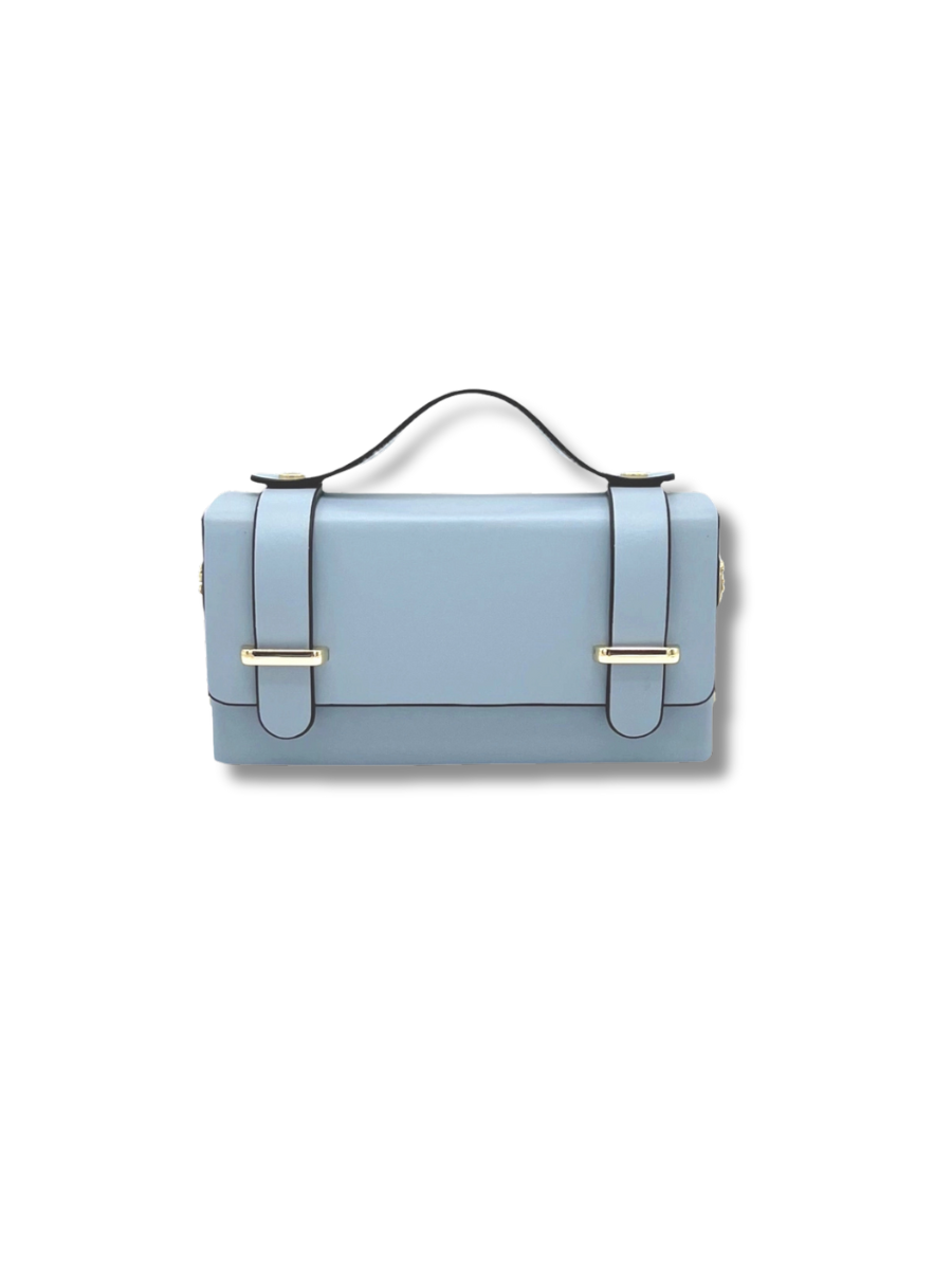 Collette Mini Clutch - Sky Blue