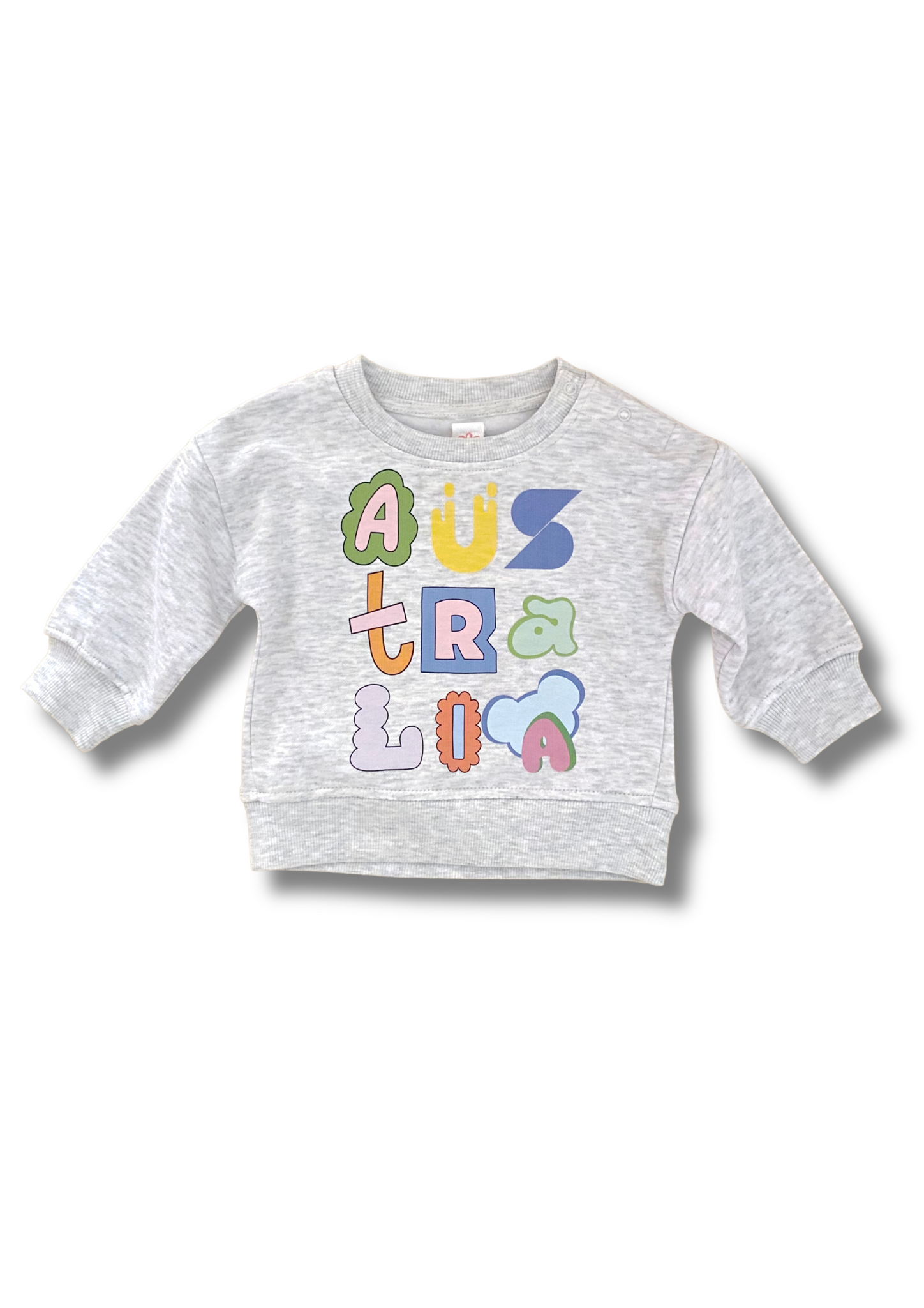Baby Australia Sweatshirt Grey Marled