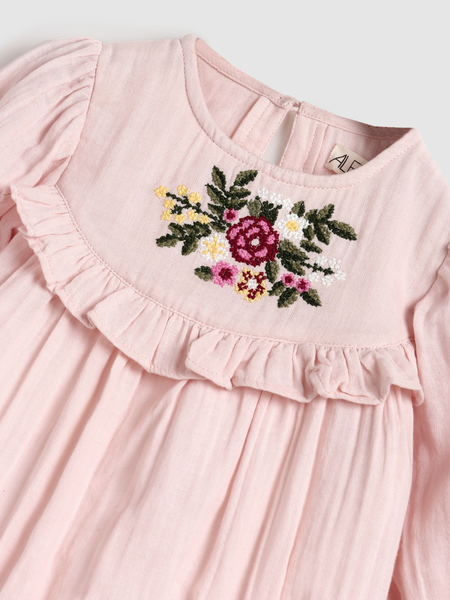 Betty Playsuit - Blush Pink