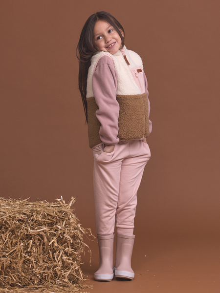 Reversible Yeti Vest - Harvest Colourblock
