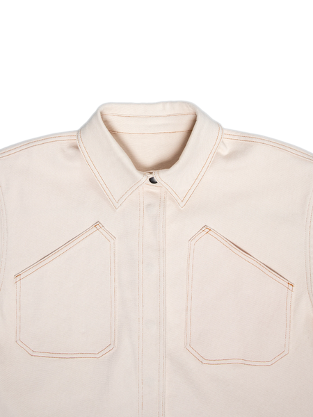 Hunter Shirt - Ecru Denim