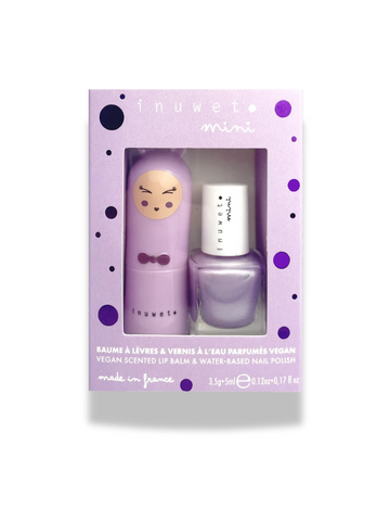 Kids Balm & Varnish Duo - Mauve