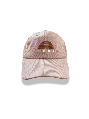 Rad Nan Cord Cap Mauve