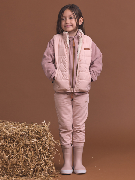 Reversible Yeti Vest - Harvest Colourblock