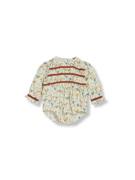 Pixie Playsuit - Natural Bird