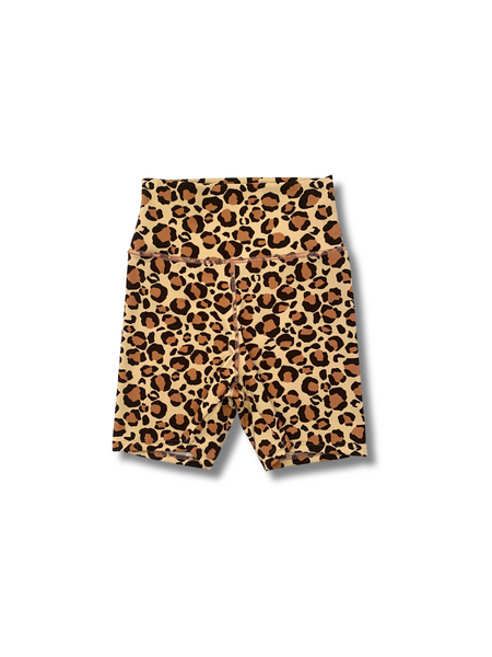 Leopard Love Active Shorts – Pink DKL Logo Edition