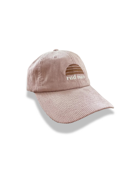 Rad Nan Cord Cap Mauve
