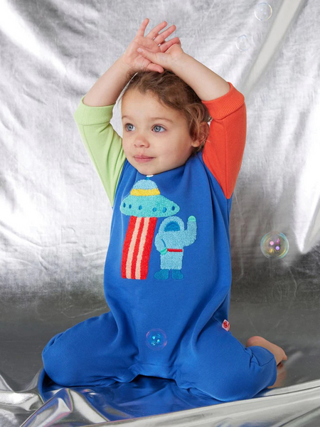 Rocket Ride Navy Jumpsuit