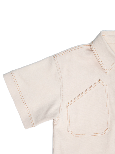 Hunter Shirt - Ecru Denim