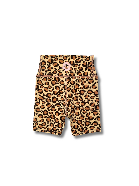 Leopard Love Active Shorts – Pink DKL Logo Edition