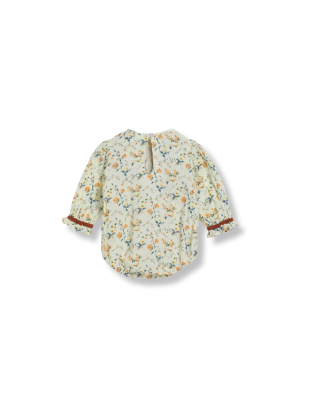 Pixie Playsuit - Natural Bird