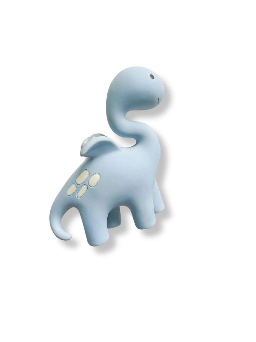 Diplo the Dino-Dragon Teether - Blue