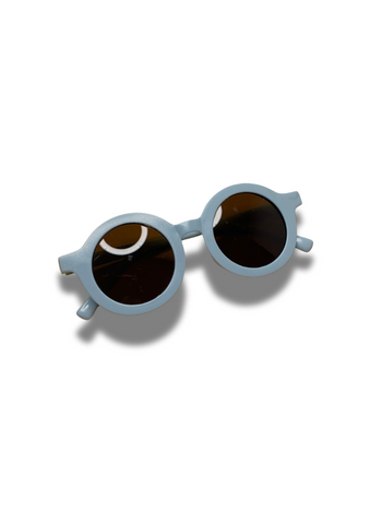 Baby Round Sunglasses Sky Blue