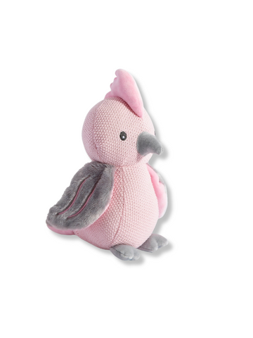 Gary The Galah Knitted Toy