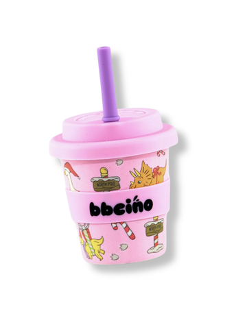 Santa's Little Sipper Keep Cup 120ml - Pink