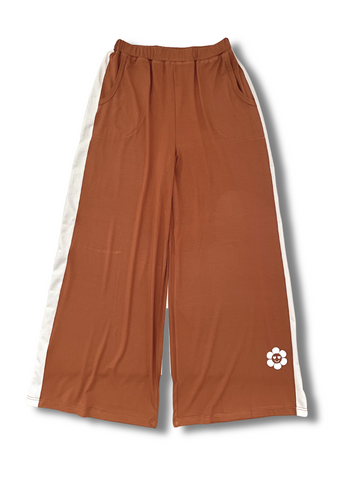 Wide Leg Lounge Pants Toffee
