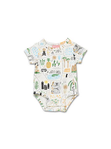 Big Adventures Short Sleeve Bodysuit