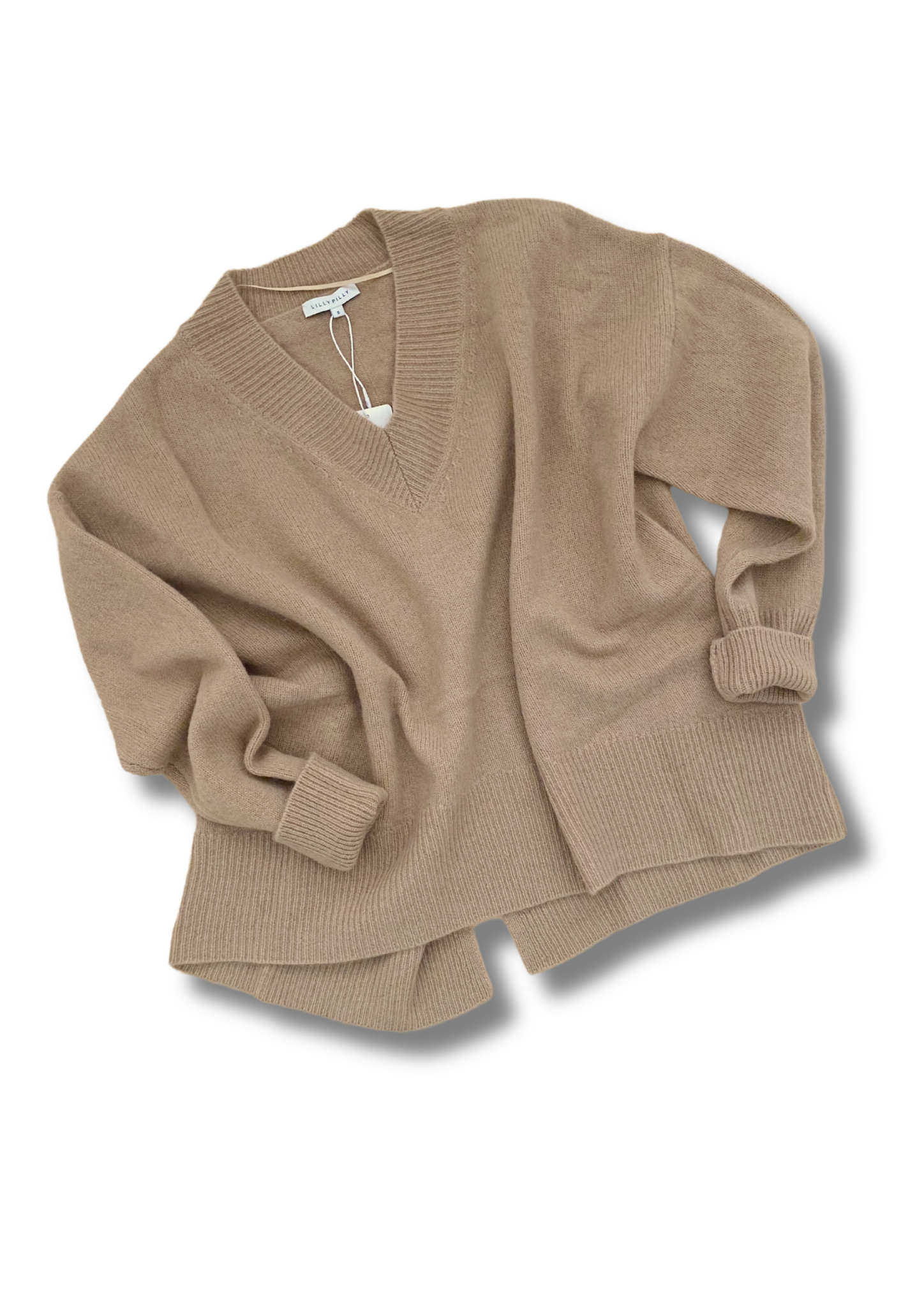 June Camel Cashmere Knit