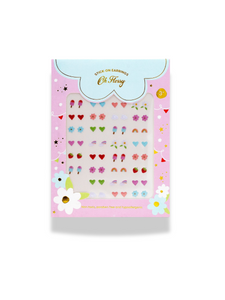 Oh Flossy Kids Stick-On Earrings