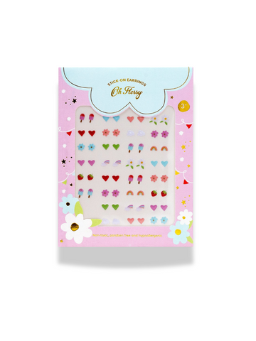 Oh Flossy Kids Stick-On Earrings