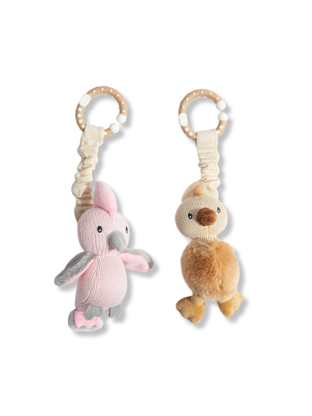 Galah & Emu Stroller Toy