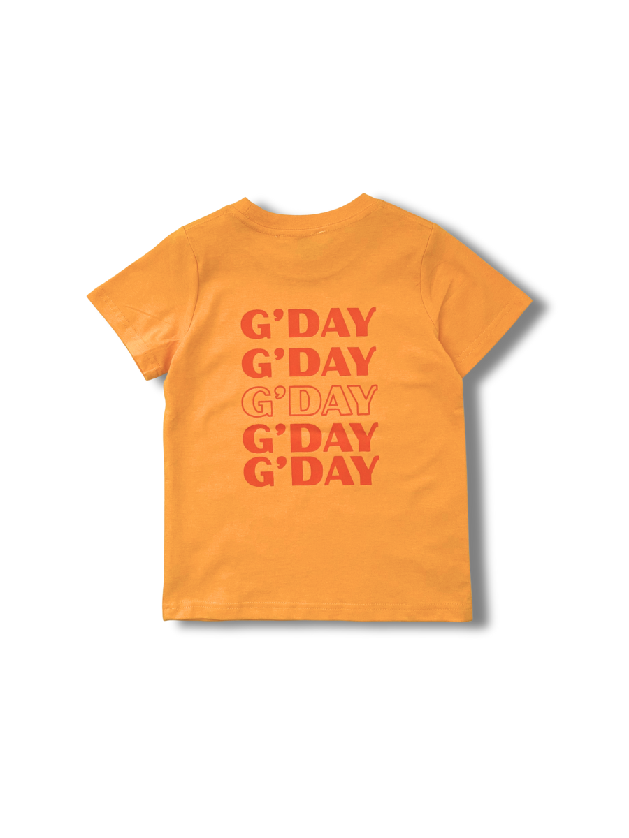 G'day, G'day, G'day Gold T-Shirt