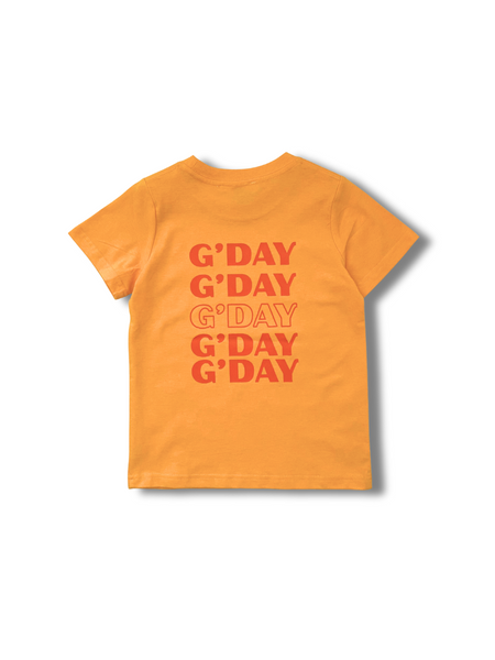 G'day, G'day, G'day Gold T-Shirt