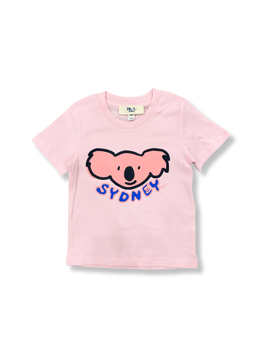 Kids Sydney Koala Pink T-Shirt