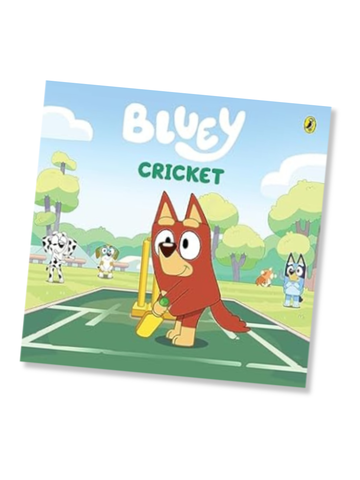 Bluey Cricket Hardcover Book
