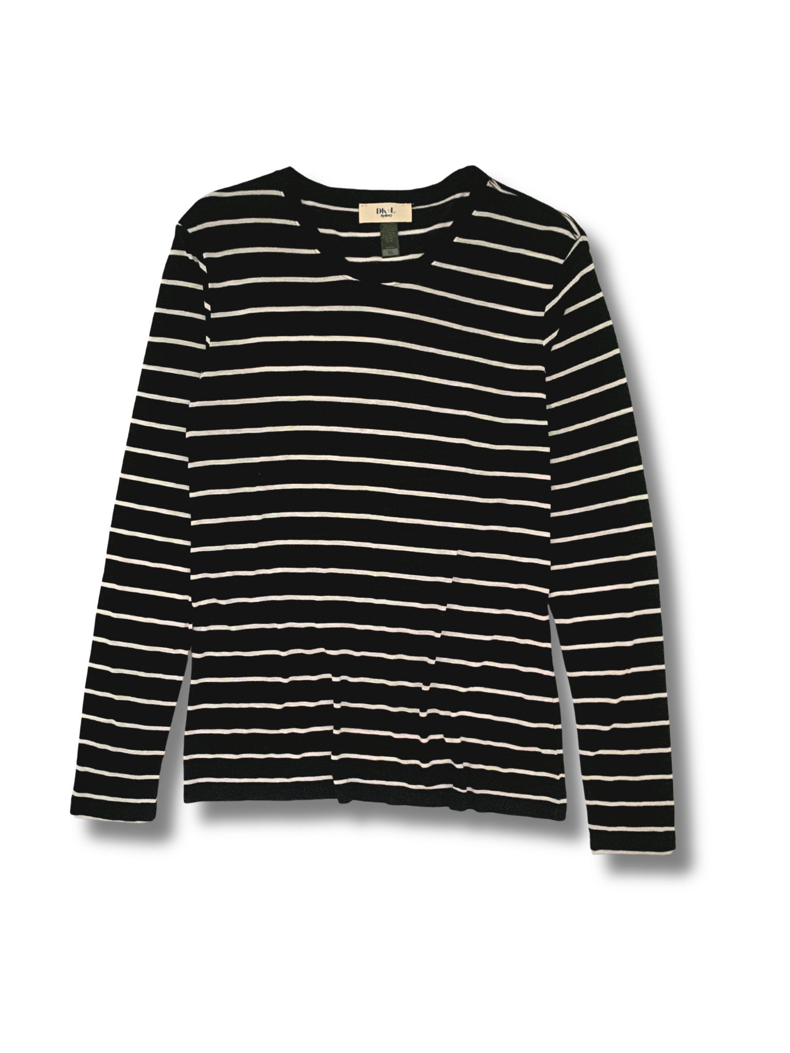 Classic Long Sleeve T-Shirt - Black & White Stripe