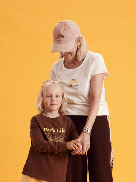 Rad Nan Cord Cap Mauve