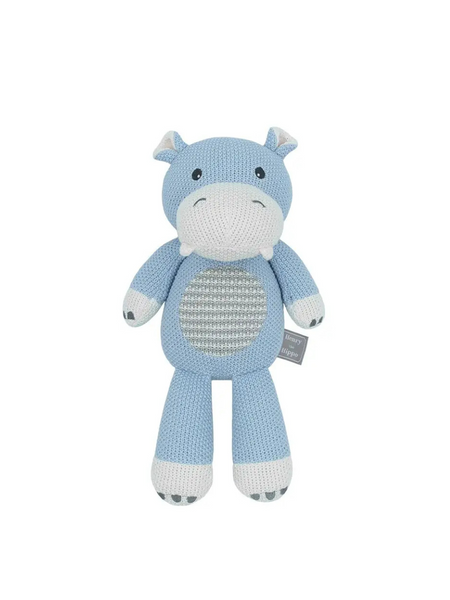 Henry The Hippo Knitted Toy
