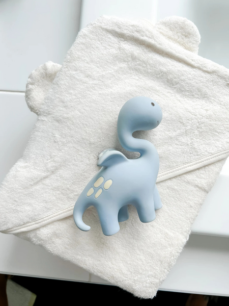 Diplo the Dino-Dragon Teether - Blue