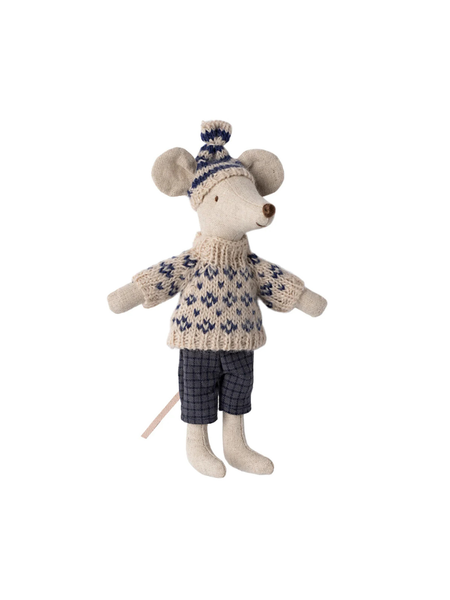 Winter Dad Mouse Ski Set