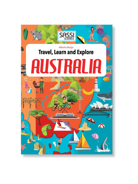 Australia Travel, Learn and Explore - Puzzle and Book Set