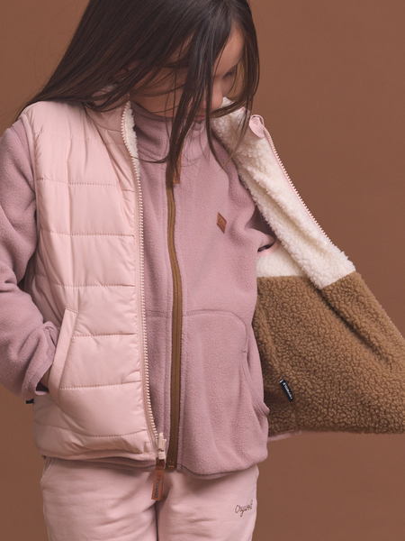 Reversible Yeti Vest - Harvest Colourblock
