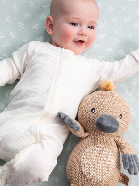 Penny The Platypus Knitted Toy