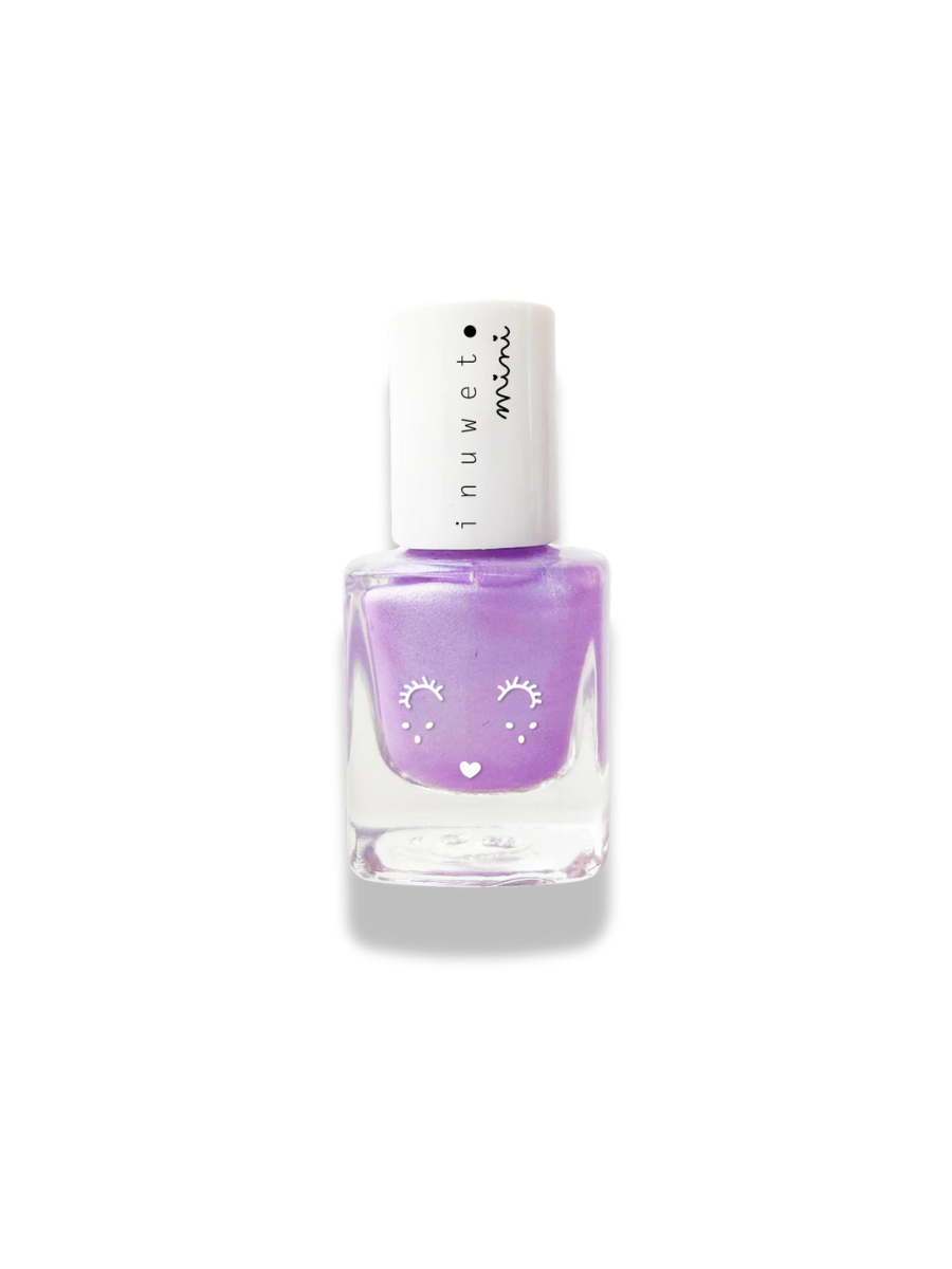 Purple Water-Based Nail Polish - Blueberry Scent