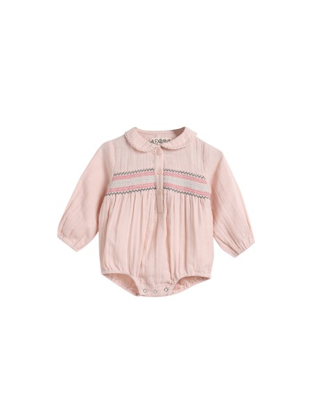 Maeve Playsuit - Blush Pink
