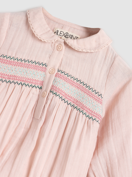 Maeve Playsuit - Blush Pink