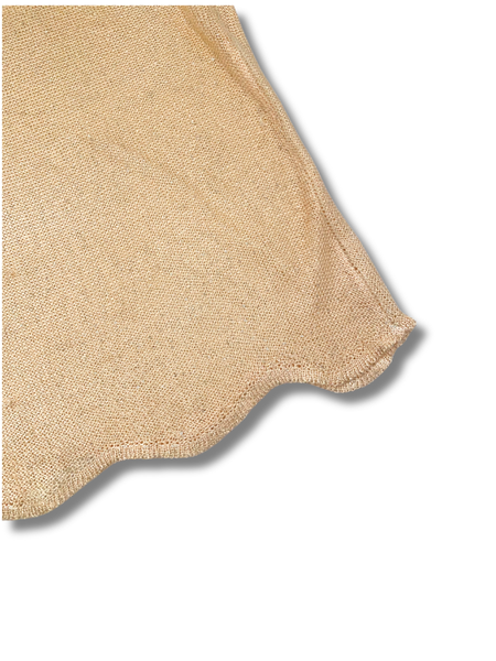 Shimmering Sand Knit Top