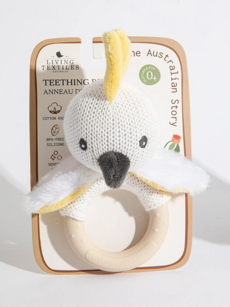 Ring Rattle Cockatoo Knitted