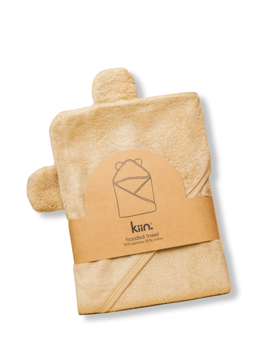 Hooded Towel - Oatmeal