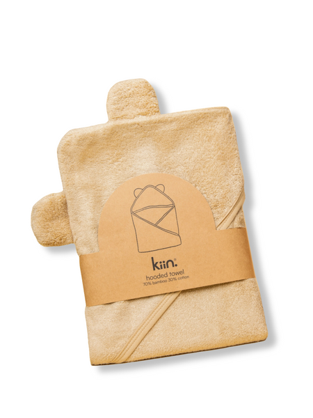 Hooded Towel - Oatmeal