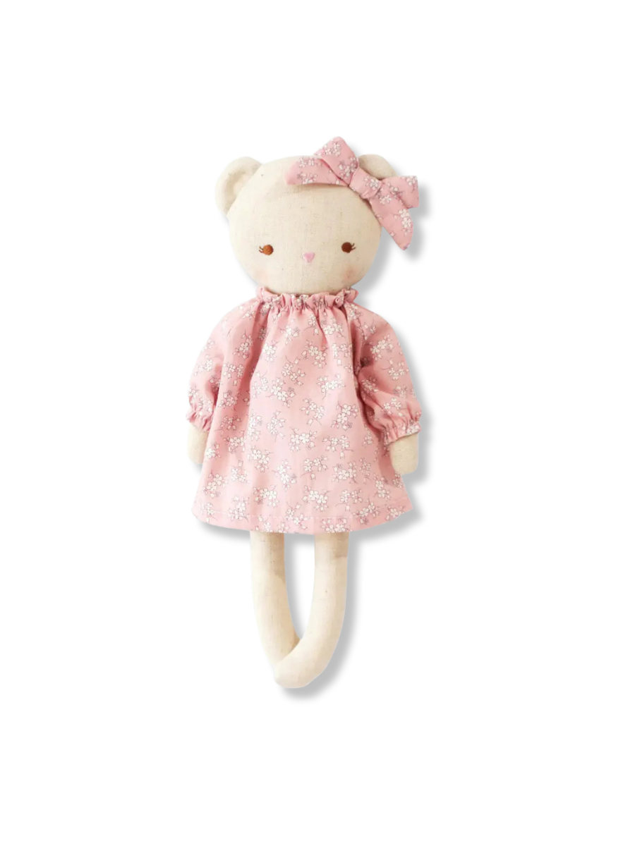 Twiggy Teddy Pink Floral