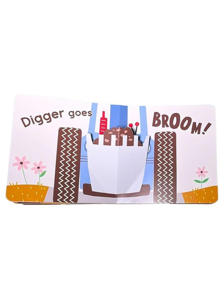 Mini Pop Up Muddy Diggers - Board Book