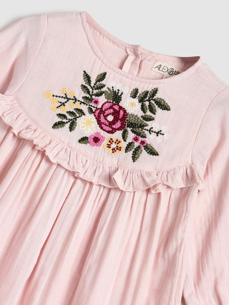 Betty Dress - Blush Pink